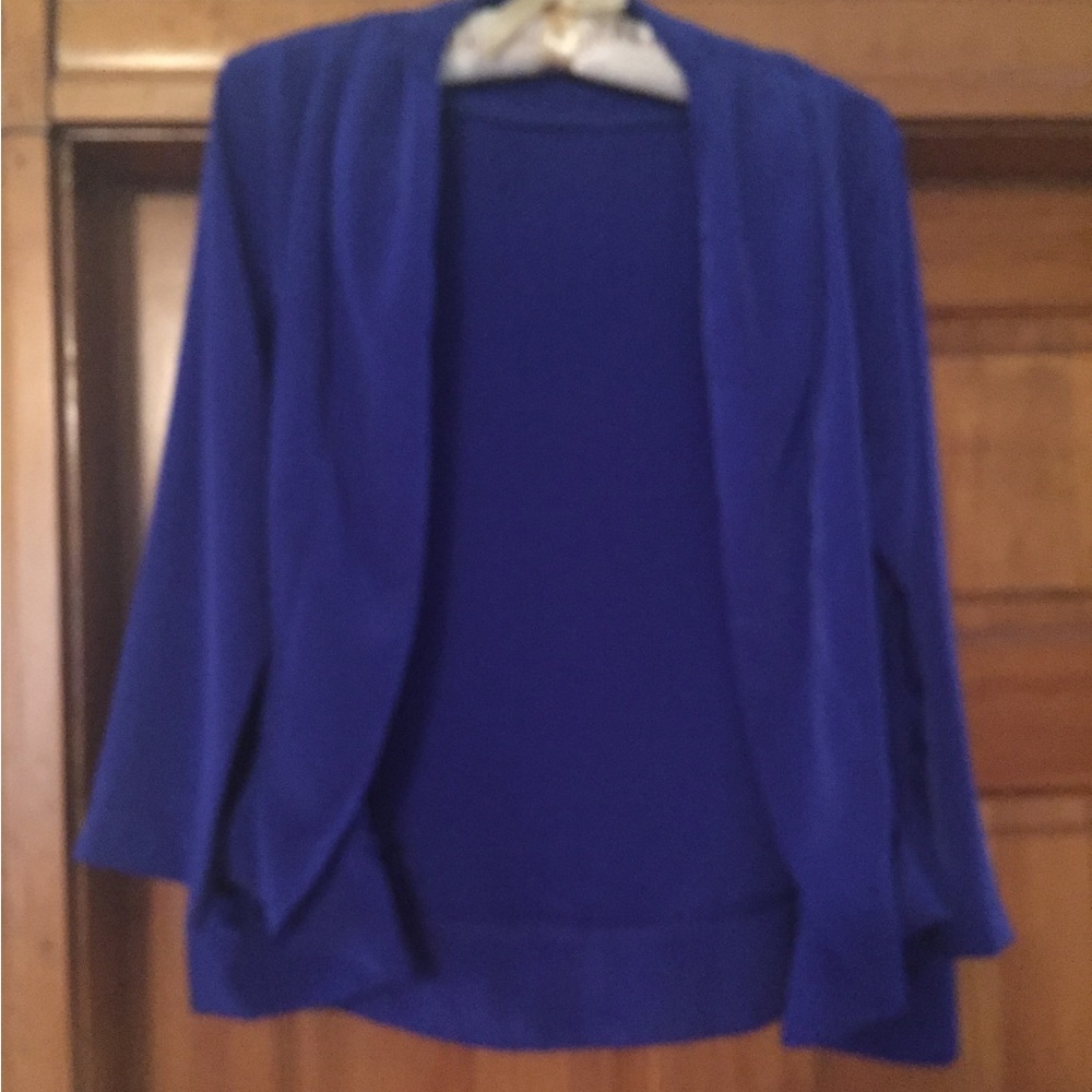 Silk blazer